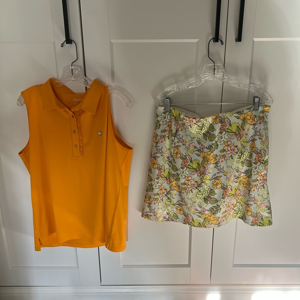Tory Burch X Masters golf tournament outfit RARE